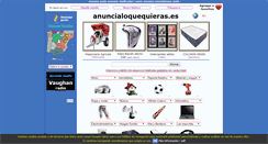 Desktop Screenshot of anuncialoquequieras.com